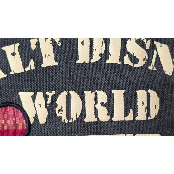 Walt Disney Parks Mickey Mouse Blue-Jean Bag w/Original Tags Sewn Inside *~* - Picture 5 of 16